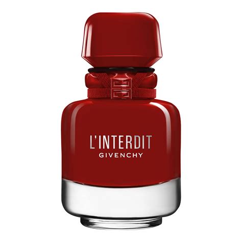 givenchy le rouge l'interdit|l interdit rouge ultime.